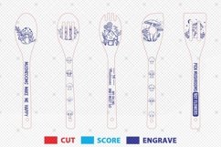 Magical Mushroom Wooden Spoons Svg, Mushroom lovers Svg Product Image 2