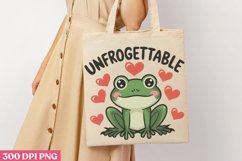 Unfrogettable PNG, Funny Frog Sublima Product Image 1