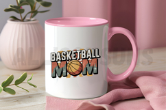 Basketball Mom T-Shirt Sublimation PNG Design Product Image 2