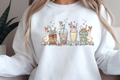 Easter Goose Drinks PNG - Spring Coffee Lover Sublimation Product Image 3