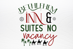 Farmhouse Christian Christmas Sign SVG Product Image 1