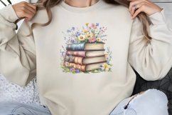 Boho Bookshelf Clipart PNG Product Image 1