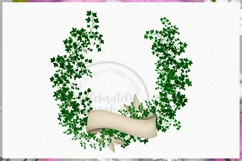 Christmas Wreaths | Watercolor Clipart Png Product Image 3