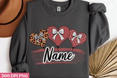 Heart PNG, Coquette Valentines Day Sublim Product Image 3