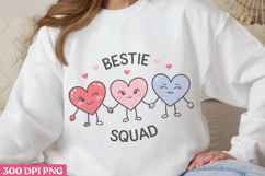 Bestie squad PNG, True Friendship Sublimation Product Image 3