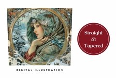 Christmas Tumbler Sublimation, Christmas Forest Tumbler Wrap Product Image 3