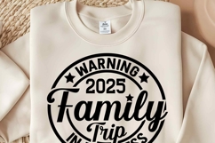 Summer 2025 SVG Family Summer Vacation Shirt, Holiday Shirt Product Image 3