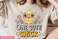 One cute chick PNG, Design Easter Sublimation PNG Product Image 3