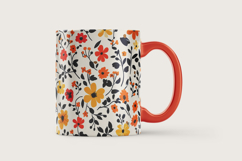 Flower Pattern Digital Paper Product Image 3