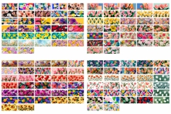 Cartoon Flowers Mug Designs, Floral Mug Bundle Product Image 3