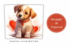 Cute Puppy Tumbler Sublimation, Dog Sublimation Tumbler Wrap Product Image 3