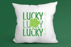 Lucky mini SVG, Retro St. Patrick's Day Svg Product Image 3