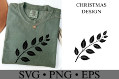 Christmas Leaves Svg | Christmas svg | Shirt Svg Product Image 3