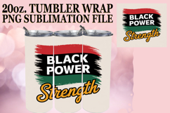 BREATHTAKING VIEWS 20oz TUMBLER WRAP, Juneteenth Product Image 1