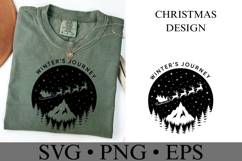 Winter&#039;s Journey Svg | Christmas svg | Shirt Svg Product Image 3