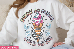 Sweet as sugar cold PNG, Hello Summer Sublimation PNG Product Image 3