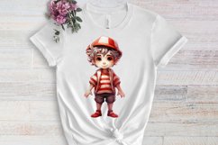 Funny Prehistoric Christmas Clipart Sublimation Product Image 3