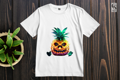 Angry Pineapple Monster Clipart Sublimation PNG Product Image 3