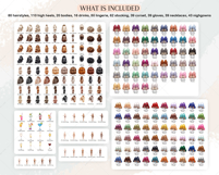 Sexy Underwear Clipart Portrait Creator Product Image 3