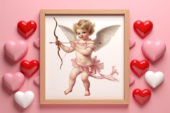 Valentines Day Cupid Sublimation Bundle, Cupid Watercolor Product Image 3