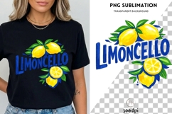 Limoncello PNG Sublimation | Italian Lemon Summer Design Product Image 3