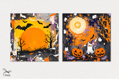 Halloween digital paper Product Image 3