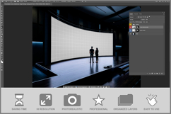 Presentation Screen Auditorium Stage Product Image 2