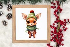 Christmas Farm Animals Sublimation Clipart Product Image 3