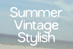 Sunbeam - Summer Vintage Sans Serif Product Image 3