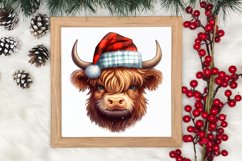Christmas Farm Animal Peeking Clipart Sublimation Product Image 3