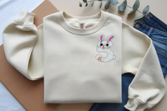 Rabbit Number 5 Embroidery Design Product Image 3
