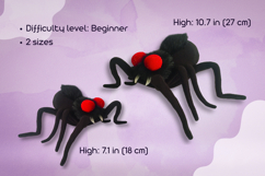 Spooky Spider Sewing Pattern Product Image 3