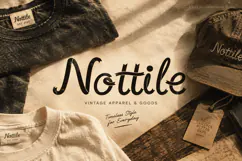 Vintela Atelier Retro Ribbon Script Font for Logos Product Image 3