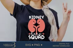 Kidney Awareness ,Kidney Svg, Gift For Donor, Living Donor Product Image 3