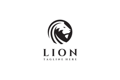 Lion Head Logo Design Vector Illustration Product Image 3