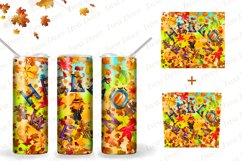 Helloween tumbler sublimation 20 oz Product Image 3