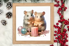 Christmas Baby Animals Clipart, Christmas Animal Safari Product Image 3