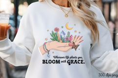 Wherever life plants you PNG, Magic and Celestial Sublima Product Image 3
