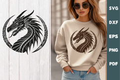 Dragon Design, Cutting board, Laser cut, Cricut svg Product Image 3