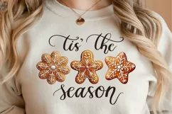 Tis the Season, Gingerbread Man, Christmas Cookies Product Image 3