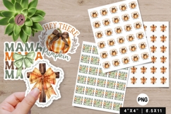 Fall Coquette Stickers PNG Product Image 1