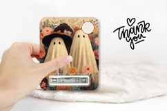 Cartoon Halloween Money Card, Floral Ghosts Money Card Product Image 3