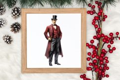 Vintage Christmas Magic Clipart, Christmas Clipart Product Image 3