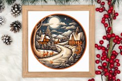 Beautiful Christmas Watercolor Clipart, Beautiful Christmas Product Image 3