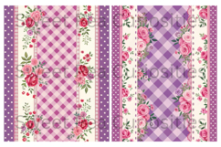 Shabby Chic, Flowers, Papers, Junk Journal Product Image 3