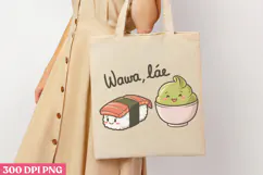 Wawa, Lie PNG, Sushi Sublimation PNG Product Image 1
