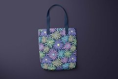 Colorful Daisy Seamless Pattern Product Image 3