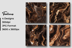 Brown Marble Texture Digital Paper Product Image 3
