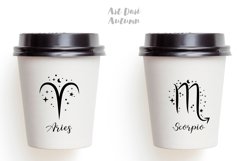 Zodiac signs svg bundle, Astrology signs svg, Horoscope svg Product Image 2
