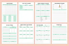 2027 Health & Fitness Journal | Wellness Planner & Healthy Product Image 3